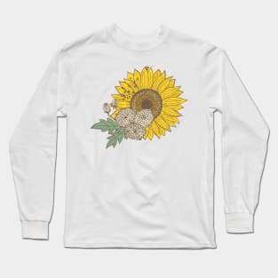 Sunflowers and Mums Long Sleeve T-Shirt